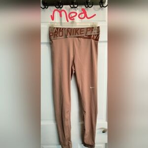 Nike Pro Brown Leggings